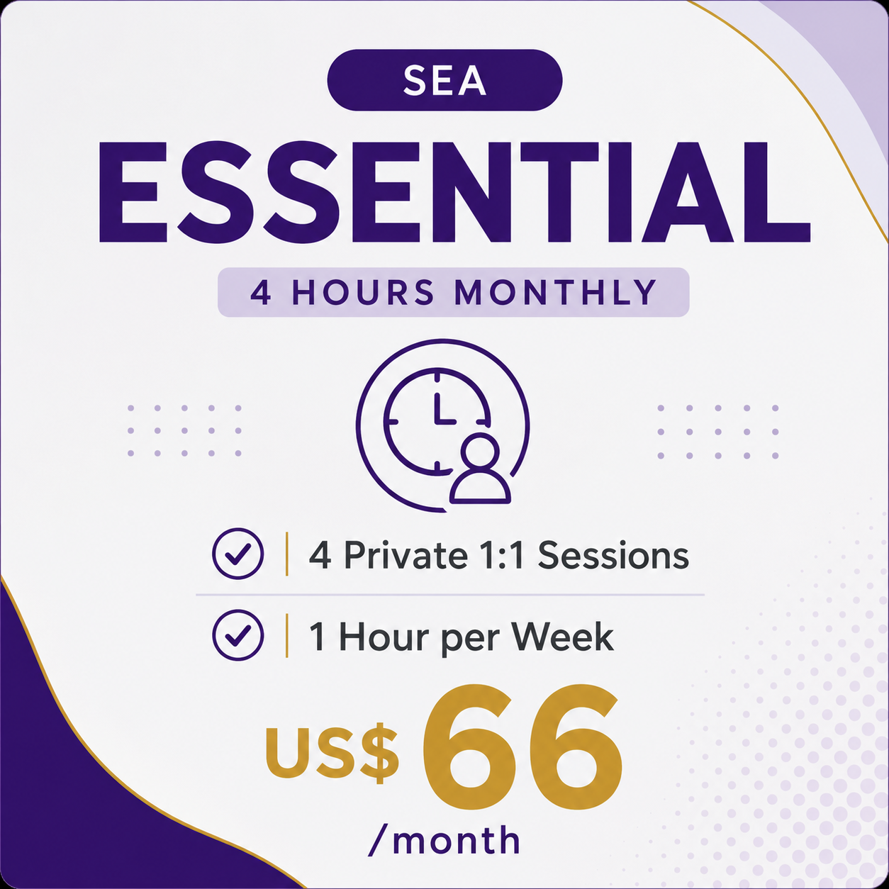 SEA – Essential Monthly Online Tutoring